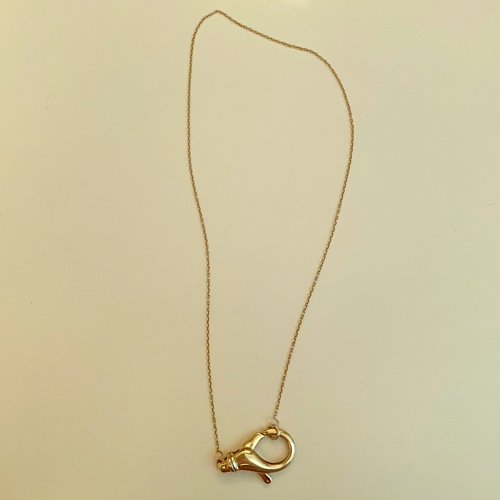 Short Clasp- Gold Necklace